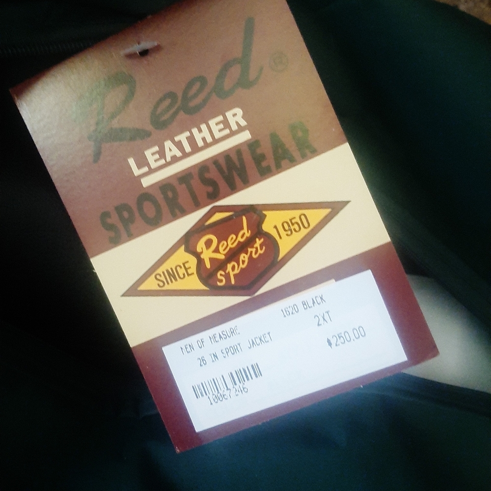 Reed Sportswear Leather Jacket XXL